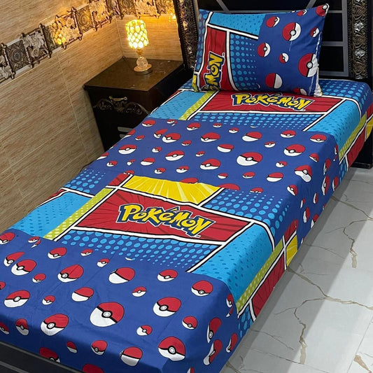 Kids Cotton Bedsheet Set
