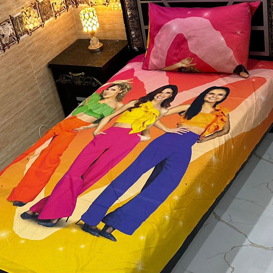 Kids Cotton Bedsheet Set